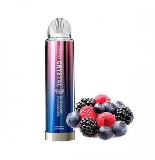 Crystal Bar Blueberry Raspberries 10ml 0mg (4500 puffs)